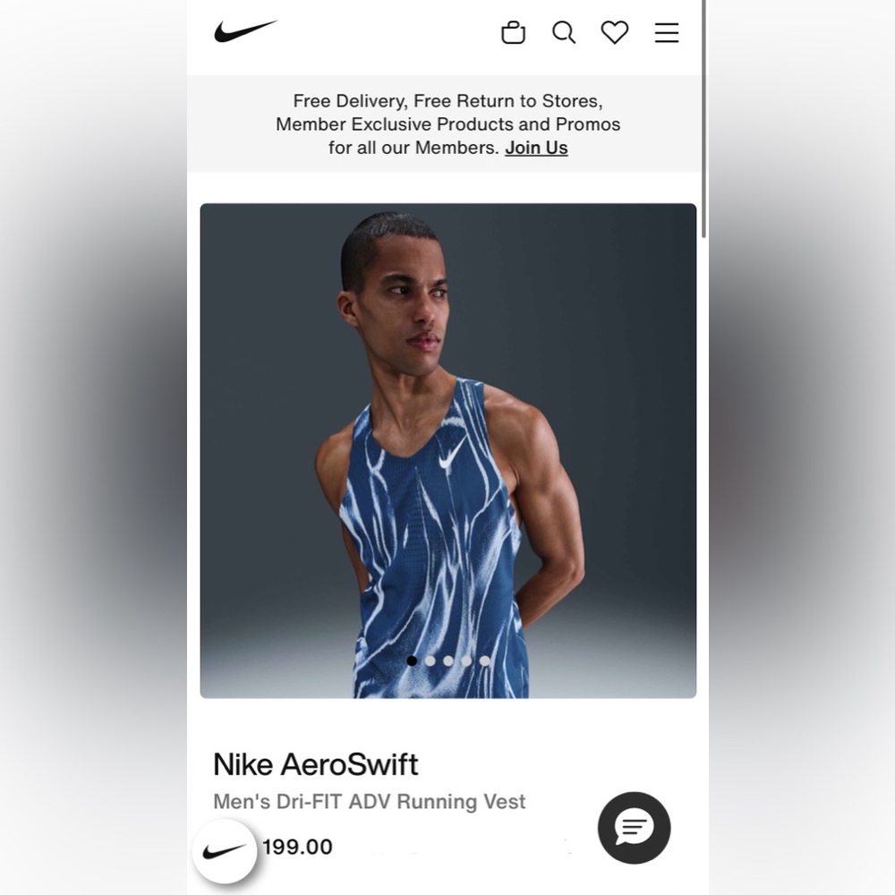 Nike AeroSwift Men's Dri-FIT ADV Running Vest